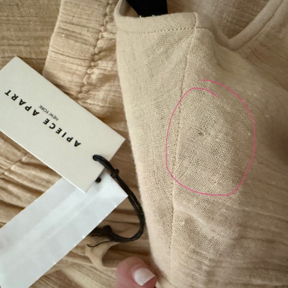 Apiece Apart Marietta, warm sand Large - Picture 6 of 7